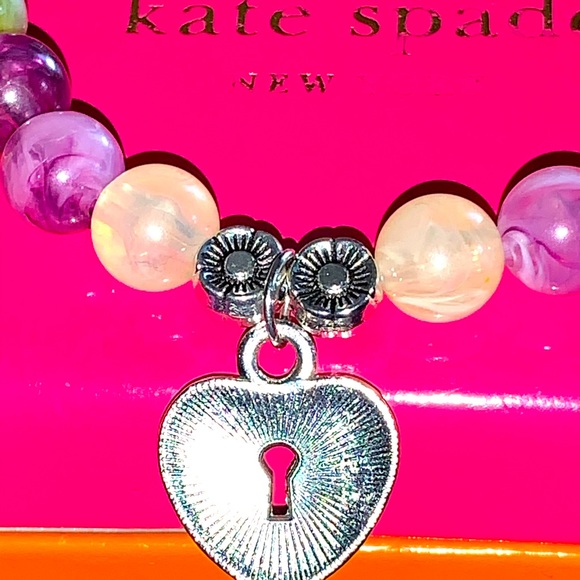 🧿2/$15🧿 NIB/NWT One Sz Love Chakra Beaded Stretch Bracelet - Picture 11 of 15